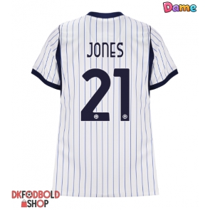 Inter Milan Curtis Jones #21 Udebanetrøje Dame 2026-27 Kort ærmer Inter Milan Curtis Jones #21 Udebanetrøje Dame 2026-27 Kort ærmer
